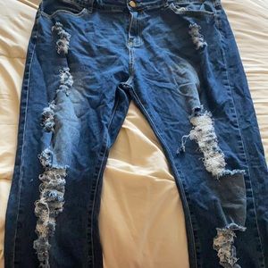 Stretchy jeans size 2x from Shein